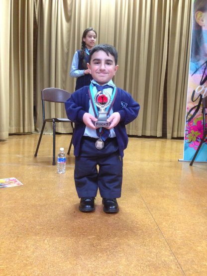 Arthur Sadek at Diocesan Voice of Youth Grand Final