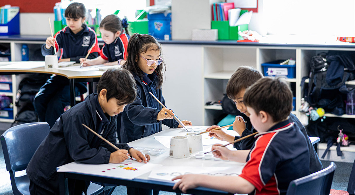Visual arts at St Oliver’s Catholic Primary School Harris Park