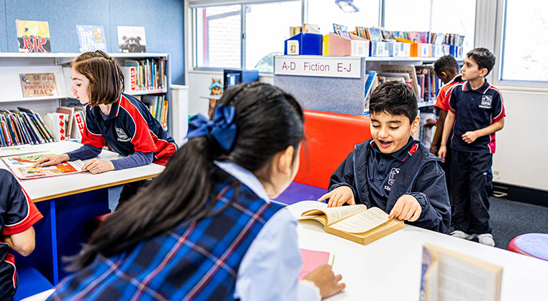 Literacy at St Oliver’s Catholic Primary School Harris Park