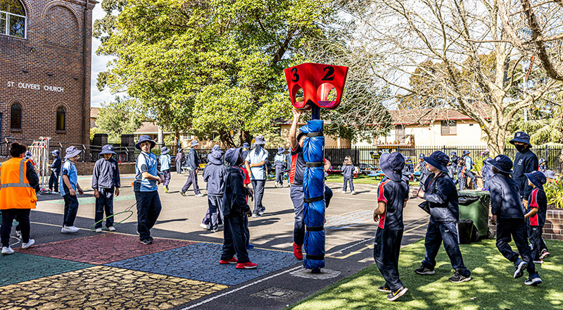 St Oliver’s Catholic Primary School playground