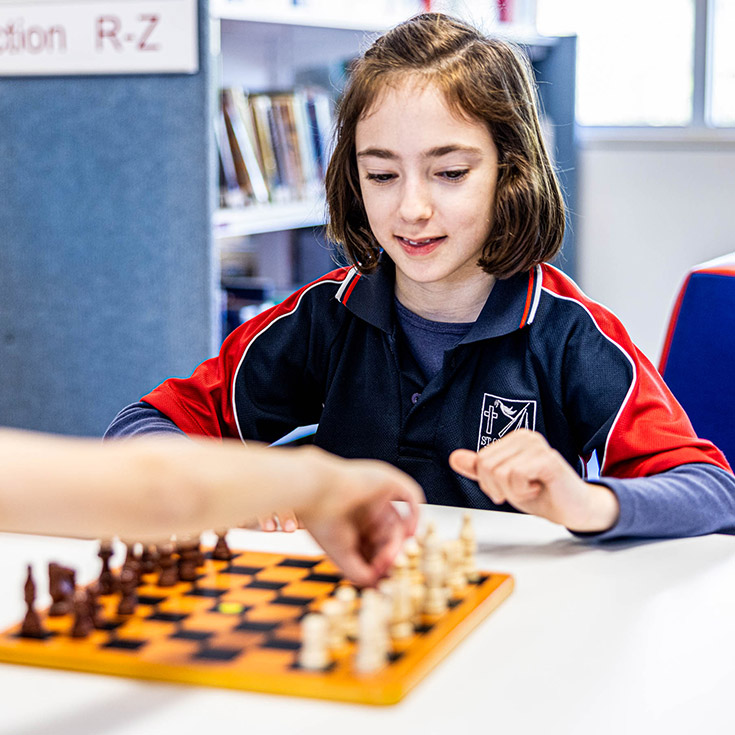 Chess club at St Oliver’s Catholic Primary School Harris Park