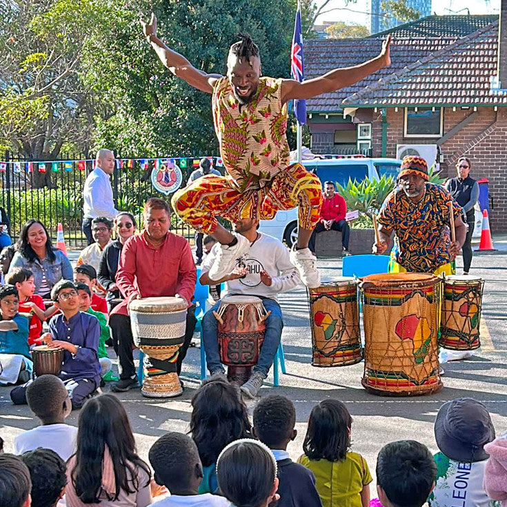 Cultural event at St Oliver’s Catholic Primary School Harris Park