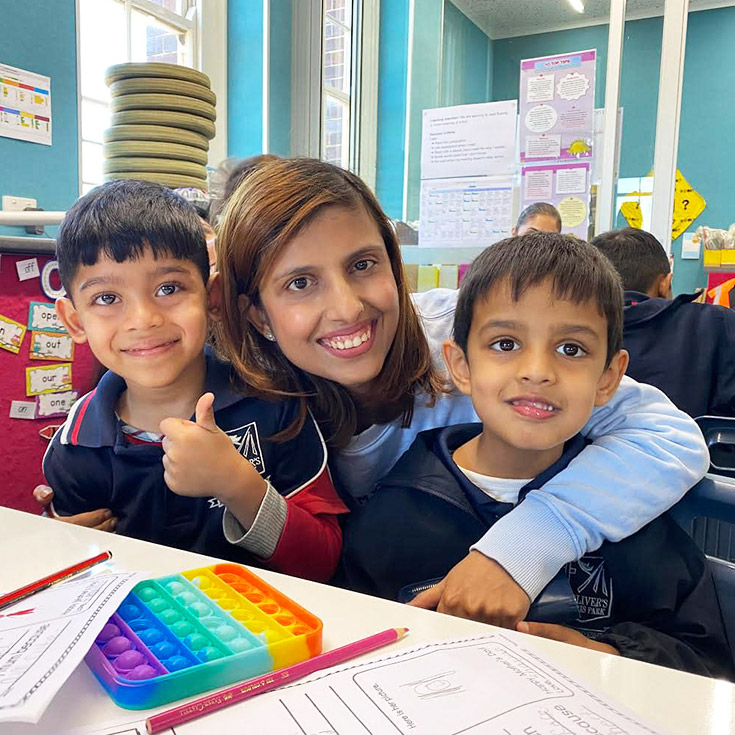 Parent involvement at St Oliver’s Catholic Primary School Harris Park